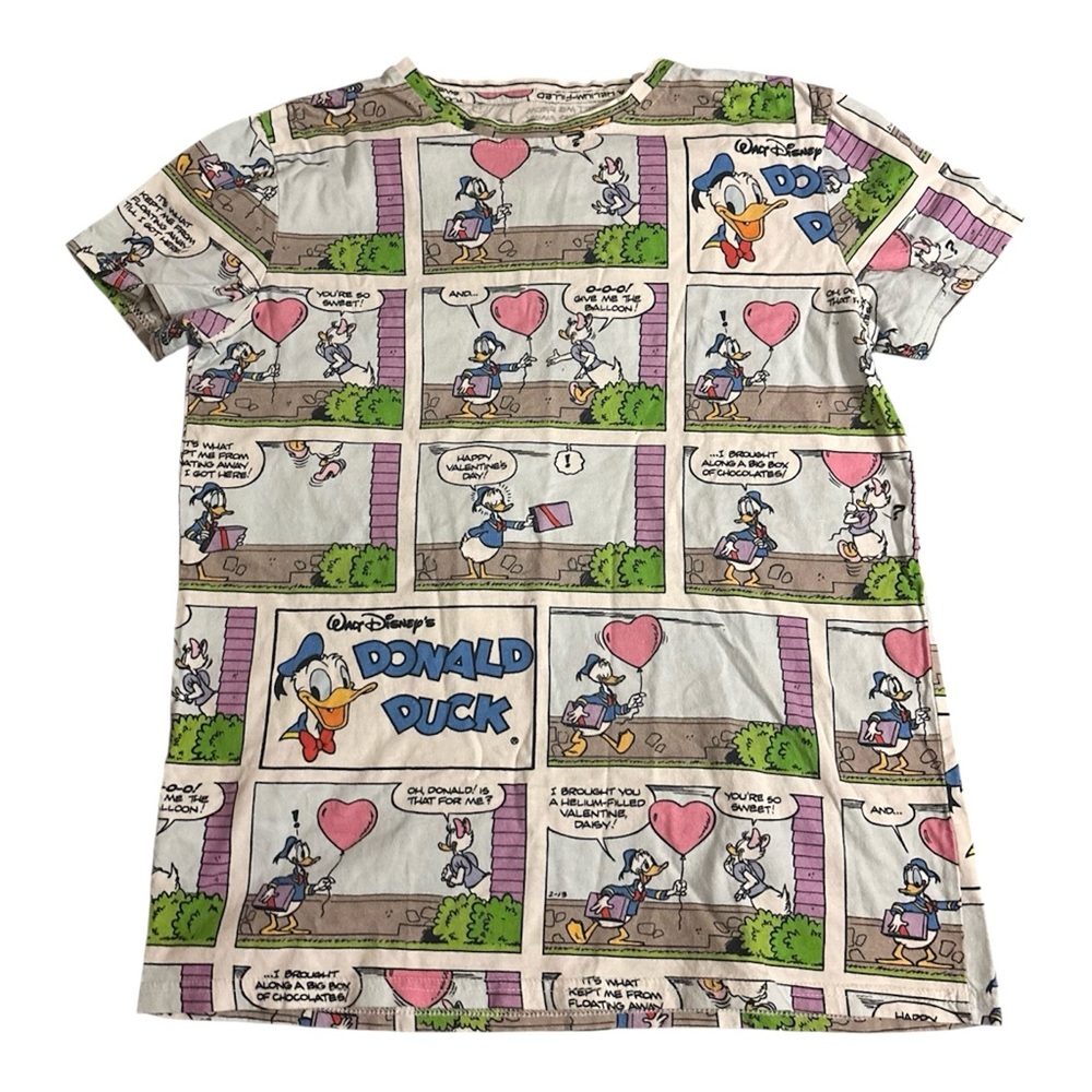 Cakeworthy S Disney Donald Duck Comic Print T-Shirt - Multicolor